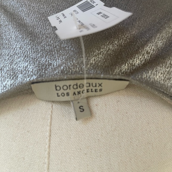Bordeaux silver top new with tags - Picture 4 of 5
